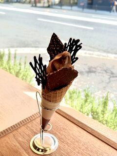 神戸・京都・奈良３日で８万５千歩【ダイジェスト⑬】京都での心残り、"Chocolaterie HISASHIのソフトクリーム" を満喫！