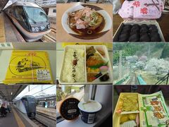 関西＆名古屋＆信州ぶらり旅（９）特急しなのパノラマグリーン車と特急あずさ＆きしめん・山賊焼弁当とか