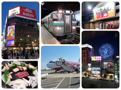 2024年第六弾　大好きな街「北海道（札幌）」6年振りの一人旅①（出発→第1日目）