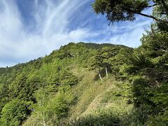 日本百名山<恵那山> どっしりとした山塊