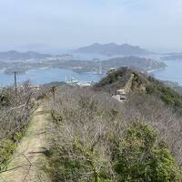 ゆめしま街道の岩城島にて桜鑑賞（早過ぎました）