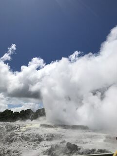 ニュージーランド絶景の旅８日間 ４　ロトルアとワイトモ鍾乳洞で自然とマオリの文化に触れる