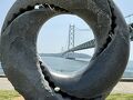 ひょうごさんぽ　　神戸　垂水を歩きます♪　久々に見る明石海峡大橋、雄大でした♪♪