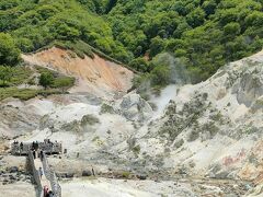 北海道3日目　湯けむりと硫黄の香りを求めて登別温泉へ！！　温泉街散策・地獄谷・夢元さぎり湯！！