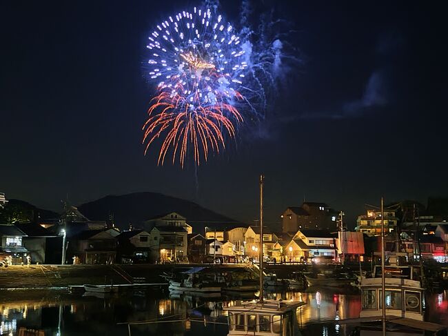 満願ドライブ初日は鞆の浦弁天島花火大会☆高野山満願ドライブ2024年①