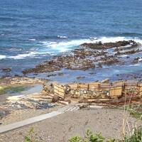 念願の黄金崎不老不死温泉で日本海を眺めながら露天風呂に浸る