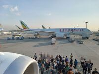 弾丸エチオピア2401　「プライオリティパスでラウンジ巡りの後、エチオピア航空で5年ぶりにアフリカを訪れ200ヶ国目を目指しました。」　　