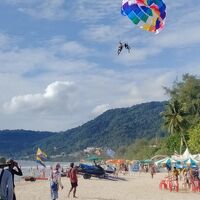 タイ南部リゾート５か所を定年退職ひとり旅（プーケットのパラセーリングとクラビのアオナン・ビーチ）
