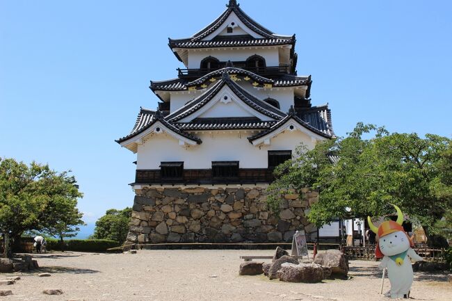 梅雨入り前に日帰りで、滋賀県にドライブした様子をまとめてみました。<br />お天気がいいので、ほんの気分転換に出かけたのですが<br />今までサクッとしか観光していなかった彦根城に再訪でき、良かったと思います。