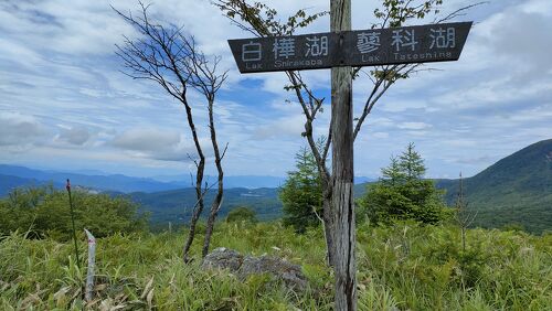 蓼科湖～八子ケ峰トレッキング～白樺湖まで歩く（2）』白樺湖