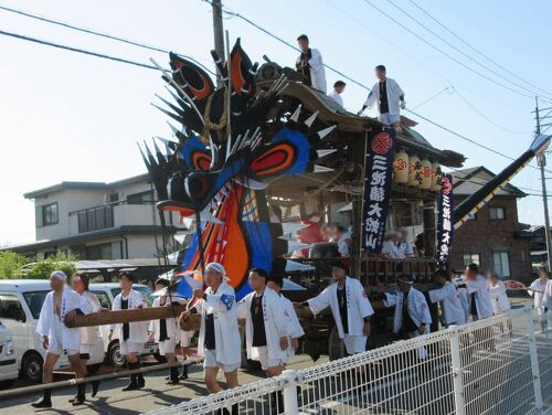 三池藩大蛇山 ～彌劔神社舞台演芸・かませ・町内巡行～（令和六