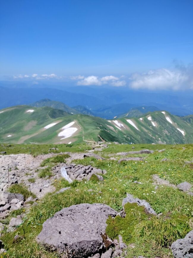 夏の月山登山