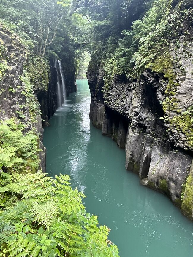 ここ数年、父の兄妹やその配偶者達が旅立った。<br />叔父も叔母も、進歩的で本当に魅力的な人達だった。<br />私達いとこはみんな道標を失ったような気持ち。<br />そして、今や89歳の父が最長老！<br /><br />いとこ達との「宮崎のお墓参り行きたいね」の会話から、その日のうちにお墓参りツアーが決定！<br />いとこ会のグループLINEを作って、あれよあれよという間に日程も決まり・・・<br />この居心地の良い空気感は、血の繋がりだからなのかなぁ。<br /><br />コロナの影響で当初の予定を変更して、なんと高千穂峡に行ける事に！<br />高千穂峡は神話の聖地。<br />天孫降臨の神話と、天照大神が洞窟にお隠れになり世界が暗闇になったという神話は有名だもんね。<br /><br />「いつか行きたいところ」がまた行けた！<br /><br />（昨年の旅行記になります）