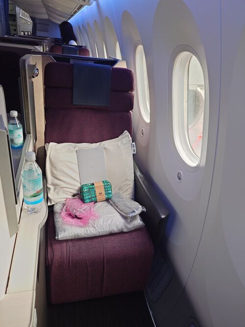 JL408(FRA-NRT)ビジネスクラス機内食』フランクフルト(ドイツ)の JL408(FRA-NRT)ビジネスクラス機内食』フランクフルト(ドイツ)の
