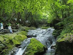 小太郎が渕に涼を求めて、人が沢山　半日犬連れ旅！　