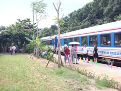 ベトナム南北統一鉄道に乗車してダナン駅からフエ駅に移動しました