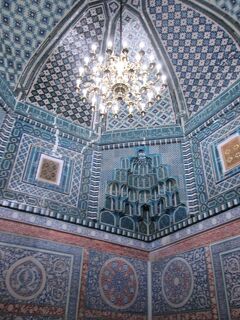 年末年始ウズベキスタン旅行⑪　青の都サマルカンドの王道観光はシャーヒズィンダ廟群からスタート