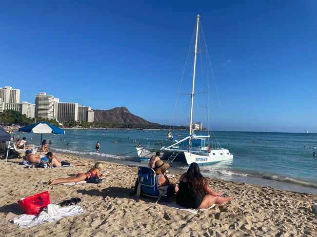 マイルでハワイ♪7泊9日 オアフ＆ハワイ島 1日目 コロナ明けたしハワイへGoー！