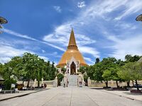 世界最大の仏塔プラパトムチェーディーを見にバンコクから日帰り旅 ～2024台風の夏④～