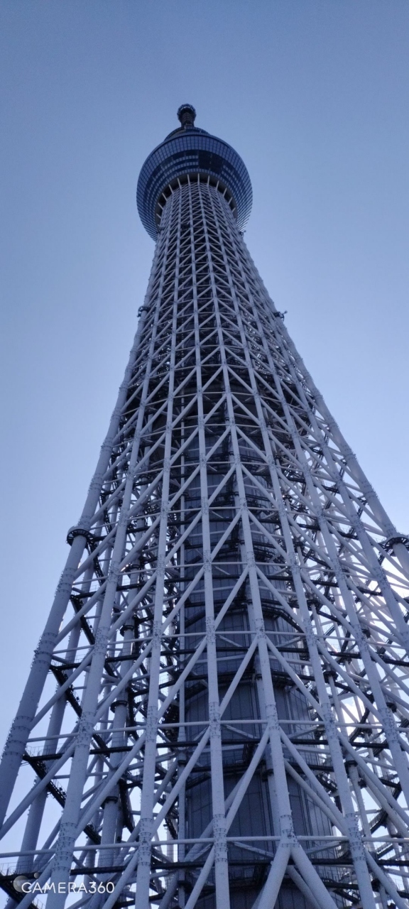 2024年の盆休みは家族で東京へ行ってきました！<br /><br />元々夫婦ともにこちらの出身で、今回は帰省を兼ねています<br /><br />初日：東京スカイツリー(ベイマックスカフェ・スカイツリー)<br />2～3日目：帰省(ブログでは省略)<br />4日目以降：舞浜へ<br /><br />というスケジュールです<br />4日目までは江東区の大島駅近くでAirbnb、<br />4泊目トイストーリーホテル、5泊目ディズニーアンバサダーホテルです<br /><br />まずは初めてのスカイツリーへ！<br />