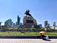 女一人旅、モンゴル未経験乗馬トレッキング！⑤(ウランバートル市内観光、ナラントール市場～ガンダン寺)