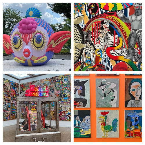 田名網敬一　森の掟　展示会限定　ポスター 東京六本木】RADWIMPSとの協働も！日本のポップアートの巨匠の