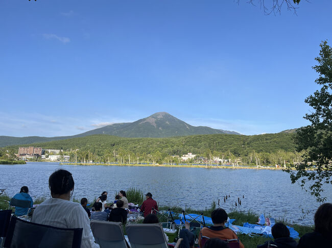 8月9日(金)、私たちに同行した下の孫(小3)に続いて、娘と上の孫(小5)がやって来て、家族5人が揃いました。<br /><br />娘家族は4泊5日の滞在中、中日の2泊3日は白樺湖の池の平ホテルに宿泊し、白樺湖花火大会やファミリーランドで遊びます。<br /><br />妻は、この日ばかりは日頃の孫の世話から解放され、別荘でのんびり過ごせます。