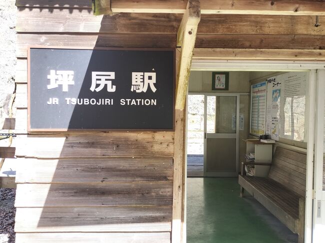 土讃線は何度も乗りましたが、すべて特急や急行(1980年代は急行あしずり、高松-中村が運行されていた)でした。四国を離れたある日テレビを見ていると、土讃線の坪尻という駅が紹介されていました。<br />その番組によると「駅周辺は全く民家がないのに駅がある。この駅はどんな人が利用しているのか調べてほしい」というものでした。番組内では近くのおじいさんが徒歩でこの駅までやって来て、日常の買い物とか通院で利用しているとのこと。他の利用客はおらずその老人家族のみが利用しているようでした。<br />その後「秘境駅」という言葉がはやりだし、この坪尻駅も見事秘境駅に認定されたようです。<br /><br />以前、飯田線の秘境駅、小和田駅へは行ったことがありますが、この何度も通り過ぎただけの坪尻駅へ行ってみることにしました。<br /><br />↓小和田駅<br />https://4travel.jp/travelogue/11382001<br /><br />正統な乗り鉄諸氏からは「車で秘境駅に行くとは何事だ！」とおしかりを受けそうですが、軟弱トラベラーだと笑って見過ごしてください。今度は鉄道で参じることをお約束します。