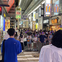 ＡＮＡ今週のトクたびマイルを使って大阪へ行く。大阪の観光客の多さに驚き！一泊して帰りはＪＡＬマイルで