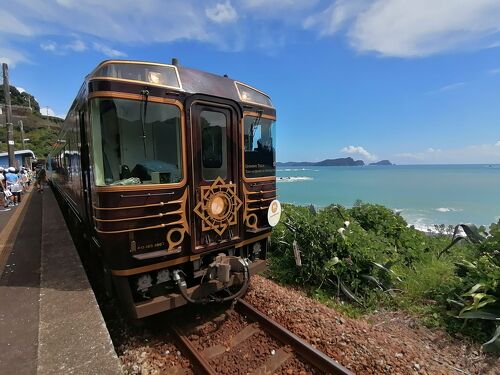 24 四国周遊 観光列車＆蓋旅18 志国土佐 時代の夜明けの