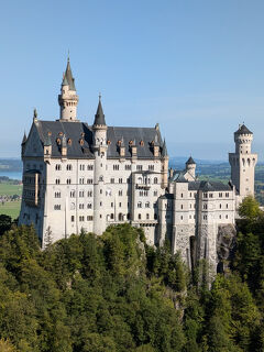 今夏はドイツへマイル旅、今日はノイシュバンシュタイン城、ヴィーズ教会、リンダーホーフ城②
