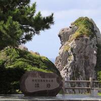 対馬厳原港からフェリーで壱岐芦辺港へ壱岐の国初上陸　猿岩 黒崎砲台跡 国民宿舎壱岐島荘 月読神社