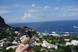 イタリア旅行④ ジョジョ旅の仕上げにサンタキアラ教会とカプリ島