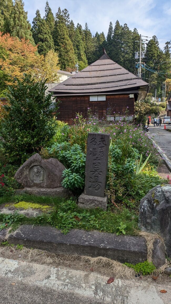 両親を連れて秋の野沢温泉に行ってきました。<br />天下の名湯と山の景色に癒される一泊でした。<br />あまり観光もしませんでしたが、その記録です。