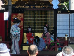 滋賀米原：湯谷神社の曳山祭子ども歌舞伎「恋飛脚大和往来 封印切」と鮒ずし・とび太くん