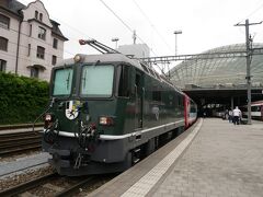 スイス自然満喫旅行③　2度目の氷河特急でツェルマットへ到着！が、天気は大荒れ（泣）