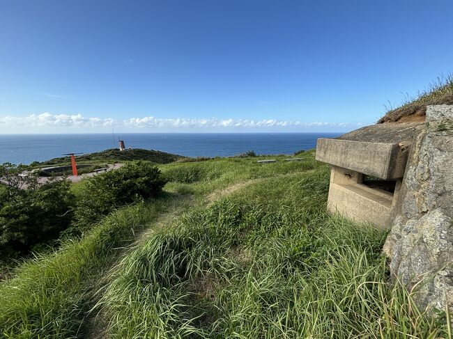 ー世界遺産「神宿る島」宗像・沖ノ島を巡るー<br />宗像大社は、天照大神の三女神の宗像三女神が君臨したと伝わる聖地。<br /><br />祭神は宗像三女神で、沖津宮(沖ノ島)・中津宮(大島)・辺津宮(本土)にそれぞれ祀られている。<br />この三宮を総称して「宗像大社」といい、「辺津宮」は三宮の総社。<br />「海の正倉院」と呼ばれる沖ノ島は上陸禁止。大島に設けられた宗像大社沖ノ島参拝所からの、沖ノ島の宗像大社「沖津宮」の参拝となる。<br /><br /><br />東郷駅前12:50-12:59福田‥‥宗像大社前13:28-13:38神湊波止場13:50~14:15大島港・大島ターミナル14:30-14:44砲台跡‥‥大島港16:20~16:45神湊波止場17:19-17:38東郷駅前<br /><br />* ‥徒歩(1km10分ペース) -バス ~船