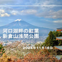 河口湖畔の紅葉 Part3. 新倉富士浅間神社・新倉山浅間公園