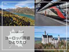 特典航空券と鉄道パスでヨーロッパ周遊一人旅1 旅の概要