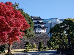 秋季皇居乾通り一般公開　&#127809;　娘と紅葉見
