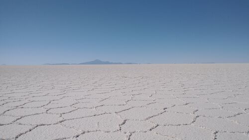 2024年南米旅行ウユニ塩湖への道（ウユニ塩湖）』ウユニ
