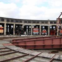 津山まなびの鉄道館初訪問、サンサンくめなんでショッピング、日本一のたい焼きのおまけあり