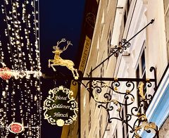 年末年始～ オーストリア・ザルツブルクの美しい看板とクリスマスマーケット