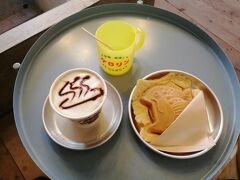 ’２４　岡山・広島・山口マンホールカード２　岡山 津山市（コーヒースタンド福寿湯）～岡山市（烏城珈琲店）