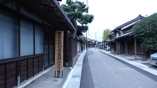 北陸3県の重伝建を巡る旅　４．高岡市吉久（在郷町　富山）