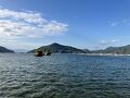 空旅short （秋の安芸路は黒鉄の、鎮魂慰霊と牡蠣の味）呉・安芸群島・広島の旅【６】１日目⑥ 黙祷、軍艦最期の地碑めぐり（後編）