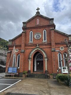 上五島・島の多くの教会で祈った
