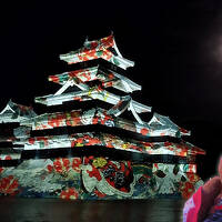 松本城2024(3)躍動する歴史絵巻 - 松本城プロジェクションマッピング