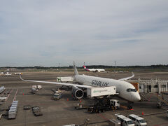 台北グルメ旅4泊5日～1日目～出国（台風直撃でびっくり）