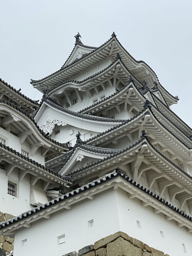 鳥取砂丘が今回の主な旅の目的地。<br />砂丘は夏は砂が熱そう、冬は寒そうだしなんといっても砂の美術館がクローズしています。2024年の砂の美術館のテーマがフランスと知り、早速オープン後の4月に行ってきました。<br /><br />スケジュール的に1泊2日しか日数を取れず、今回の移動は公共交通機関のみのため、鳥取県を十分回れそうにない。そこで、世界遺産好きとしてはまだ訪問していない姫路城をまずは見学後、姫路→鳥取まで中国地方を列車で縦断してみました!<br /><br />初日は1993年に日本で初めての世界遺産の一つ、姫路城に向かいその後、鳥取まで鉄道移動です。
